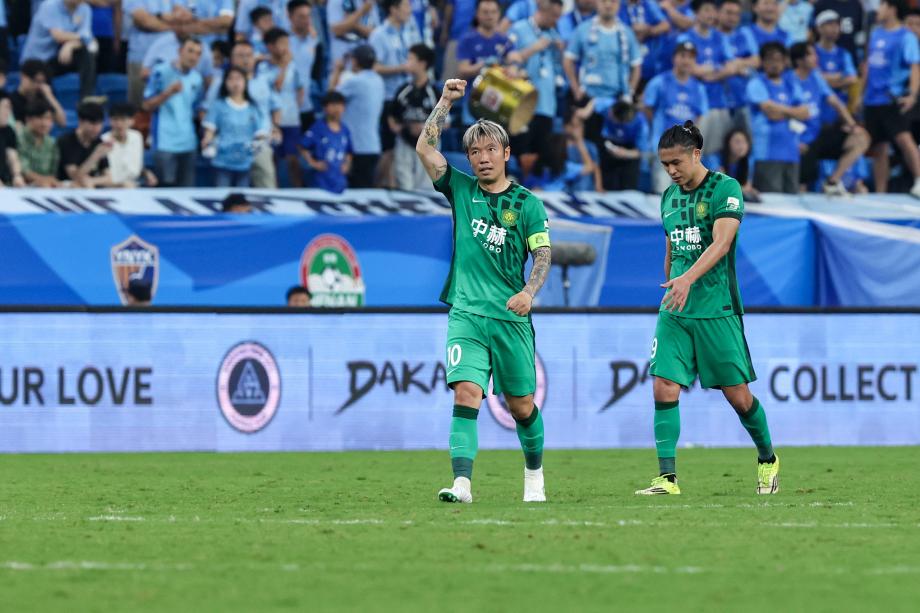[图]中超-张稀哲制胜球 国安1-0新鹏城终结5轮不胜